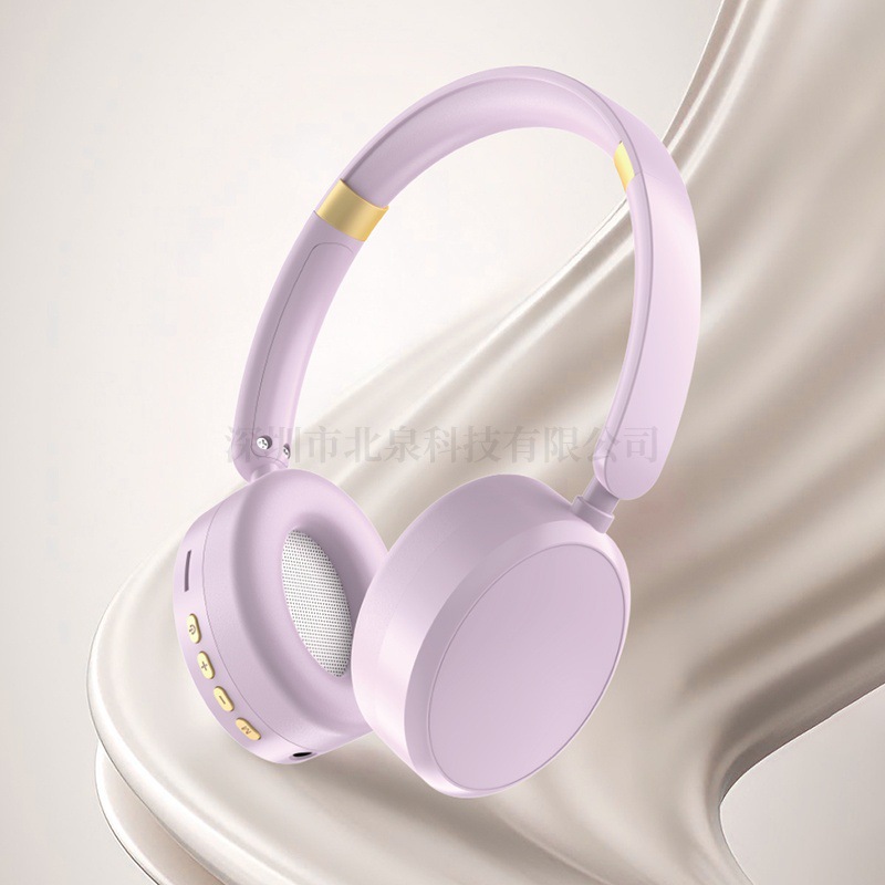 Over-ear Wireless Bluetooth Sports Headphones Battery Dam rei tak nei