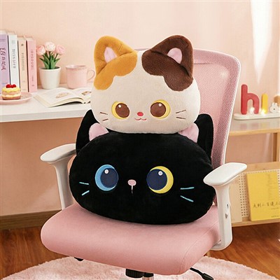 Tri-Color Cat Leh Black Cat Pillow Leh Plush Toy Duhawm Leh Duhawm Tak Tak